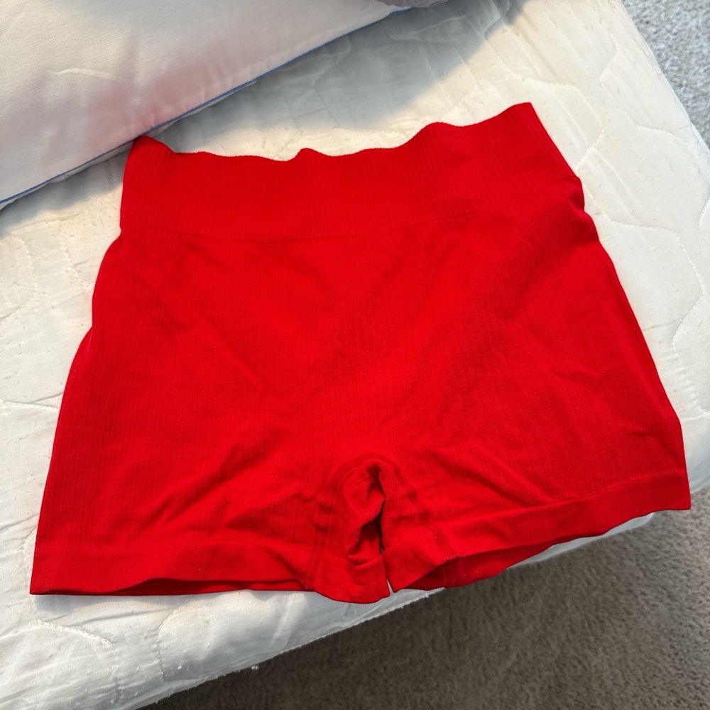 Red Women's Shorts